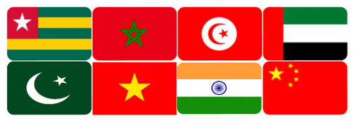 Nowi dystrybutorzy stacji sw : Togo, Maroko, Tunezja, Zjednoczone Emiraty Arabskie, Pakistan, Indie, Wietnam oraz Chiny